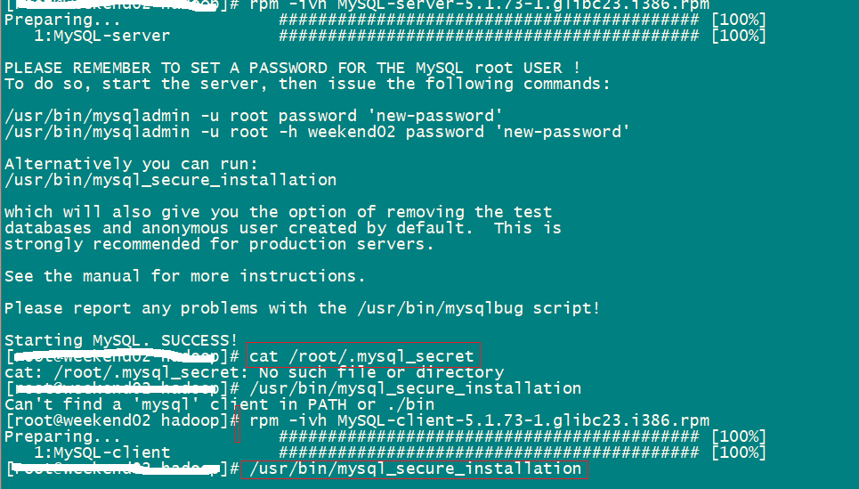 Linux系统安装MySQL Linux系统安装MySQL